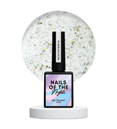 NAILSOFTHENIGHT 04  base reflectante de camuflaje con brillo (beige-lechoso) 10 ml